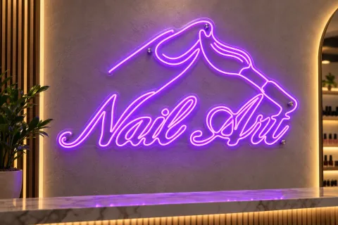 Nail Art · Dekoratif LED neon