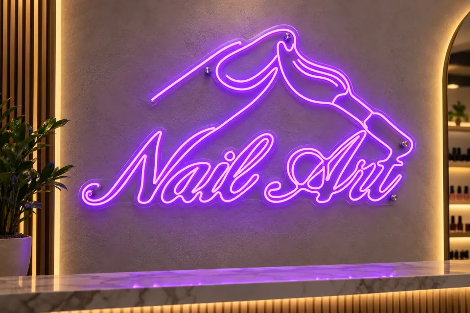 Nail Art · Dekoratif LED neon